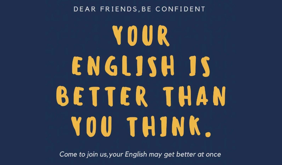6.26西丽英语角Your English is better than you think